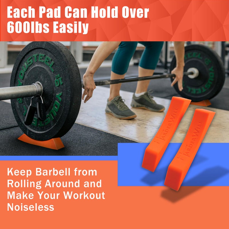 HarderWill Deadlift Jack Alternative (1 Pair) Easy to Load and Unload Weight Plates, Perfect for Deadlift, Crossfit, Powerlifting, Weightlifting, Home Gym for Your Gym Bag - Image 2